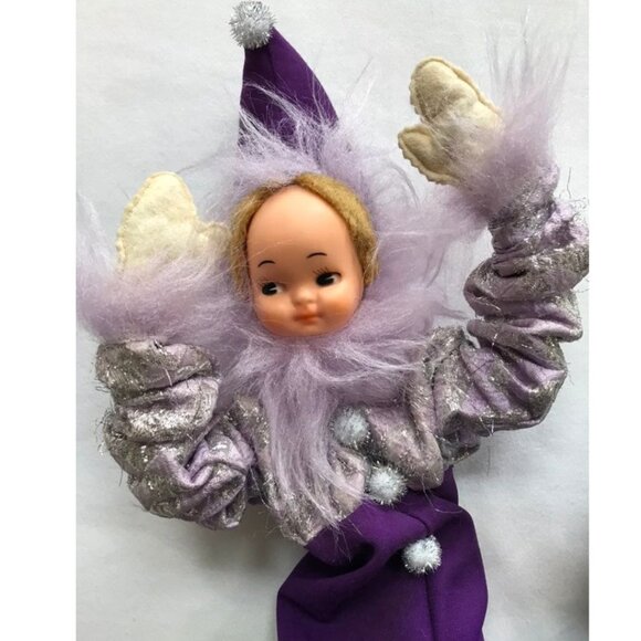 Vintage Handmade Christmas Pixie Bendy Dolls - Picture 3 of 8